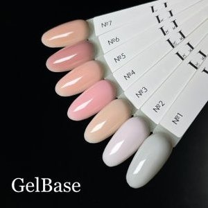 Палитры LuxLak "strong base-gel " (жесткий гель) №01-07