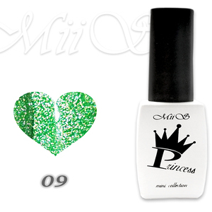 Гель лак Princess (светоотражающий эффект) № 9  10 мл
