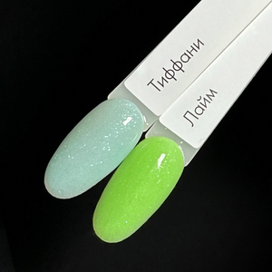 Палитра на гель LuxLak medium (Лайм, Тиффани)