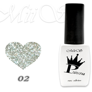 Гель лак Princess (светоотражающий эффект) № 2 10 мл