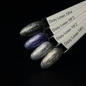 Палитра Гель LuxLak Light «Dizzy Laser гель» (№1-4)