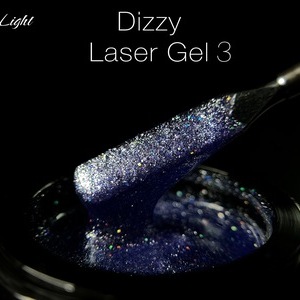 Гель LuxLak Light «Dizzy Laser гель» №3