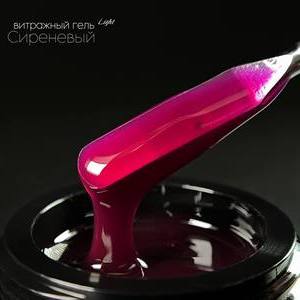 Тестер на гель LuxLak Light "витражный сиреневый"