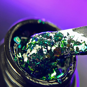 Лазер Гель (Laser Gel) №3 Блестки Зеленый 5гр