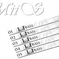 Набор наклеек Lux Lak Base на типсы